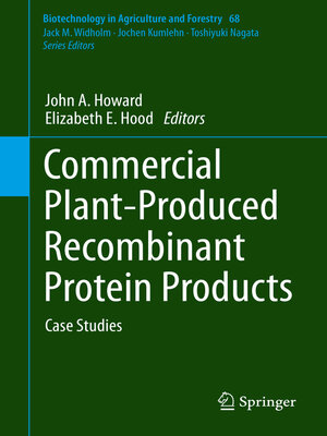 cover image of Commercial Plant-Produced Recombinant Protein Products